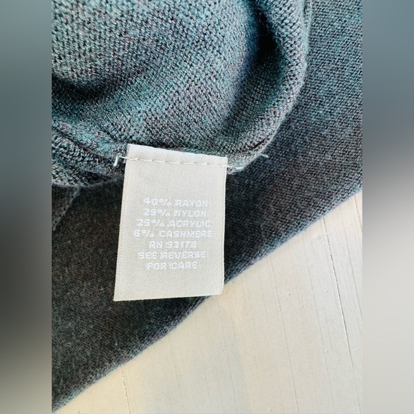 Joan Vass Studio Oversized Asymmetric Tunic – Dark Sage Green – Size M - Picture 14 of 14